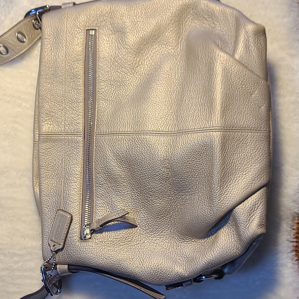 Metallic COACH Bag - Picture 3 of 11